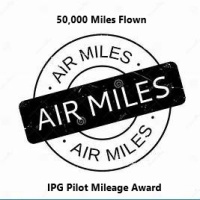 IPG Pilot Mileage Award 50K awarded on 03 Mar 2025
